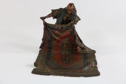  Weense bronzen van Arabische tapijtverkoper