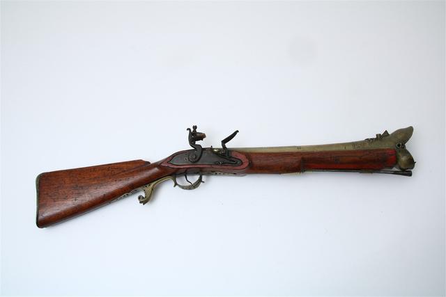 Bronzen donderbus met flintlock mechaniek, Azie