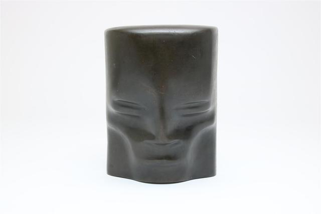 Bronzen masker